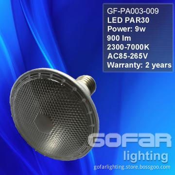9W LED Ceiling Light LED PAR30 with SMD3020